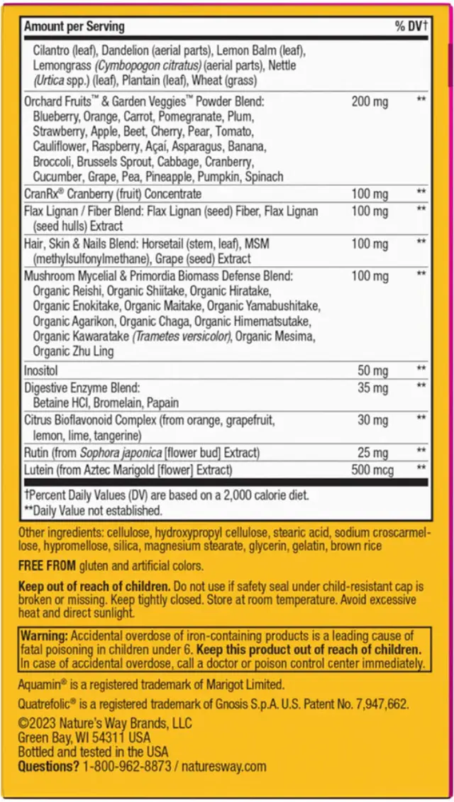 Nature's Way Alive!® Max3 Potency Women’s Multivitamin 3