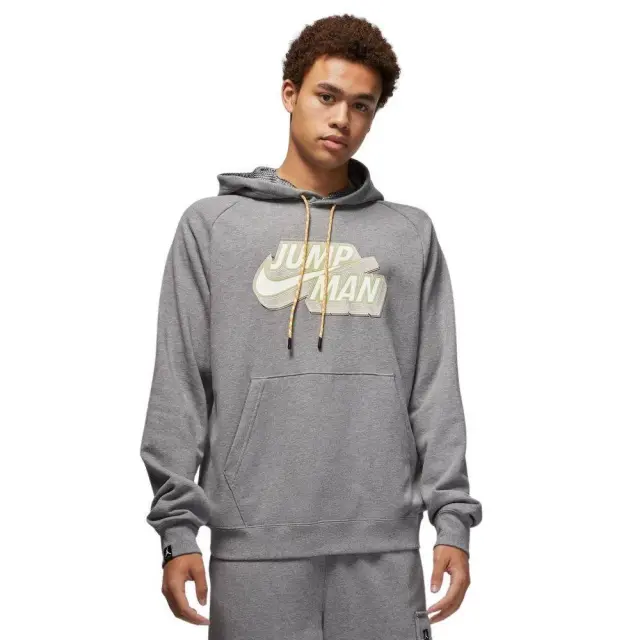 Jordan Jumpman Fleece Hoodie (DM1402-091) - Γκρί