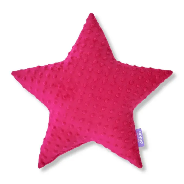 Μαξιλαρι Διακοσμητικό 40x40cm Minky Fuchsia Star 5907534750614