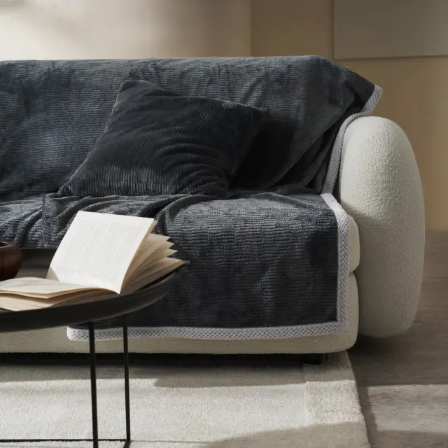 Ριχτάρι Τριθέσιου Gofis Home Polar Pearl Grey 20-07-109-3/15 180x300