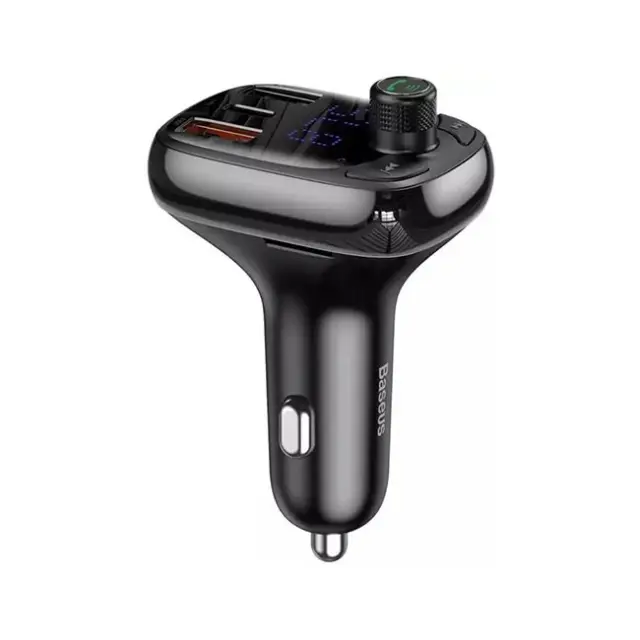 Baseus FM Transmitter Αυτοκινήτου S-13 με Bluetooth (CCMT000101)
