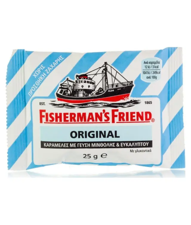 Fisherman's Friend Original Καραμέλες Ευκάλυπτος & Μέντα 25gr
