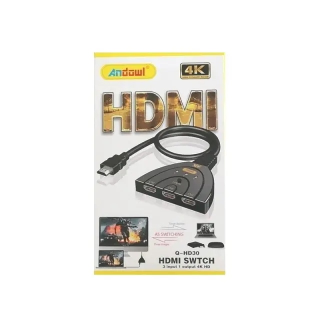 Andowl Μετατροπέας HDMI 4K HD Q-HD30 - HDTV Switch 4764