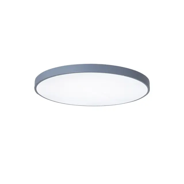 InLight Πλαφονιέρα οροφής LED 20W 3CCT (by switch on base) από γκρι μέταλλο και ακρυλικό D:30cm (42035-D-Gray)