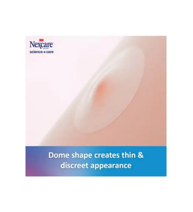 Nexcare Acne Patches Thin & Transparent Διάφανα Αυτοκόλλητα Επιθέματα Ακμής, 15 τεμάχια 2