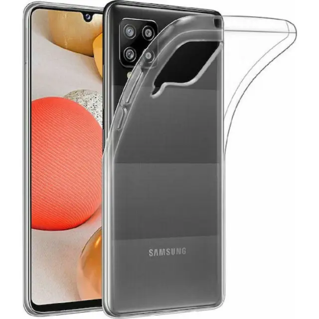 Θήκη Hurtel Σιλικόνης Διάφανη (Galaxy A42)