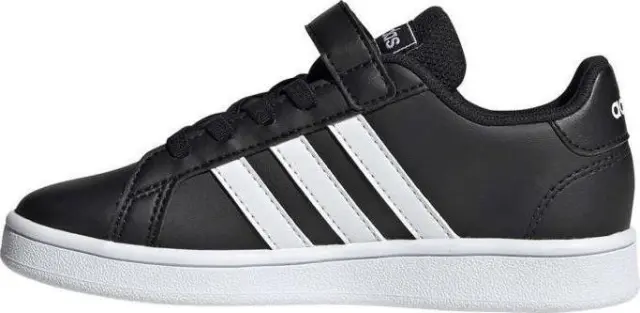 Adidas Grand Court C - Black - EF0108 - 31 3