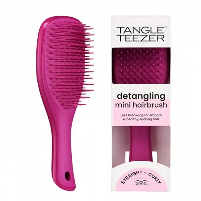 Tangle Teezer Detangling Mini Hairbrush Electric Raspberry 1τμχ