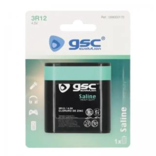 Μπαταρία GSC Saline Heavy Duty 3R12 4.5V (1 τεμ.) N67561 3