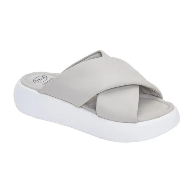 SCHOLL Boca Ανατομική Παντόφλα σε Γκρι Χρώμα - 37