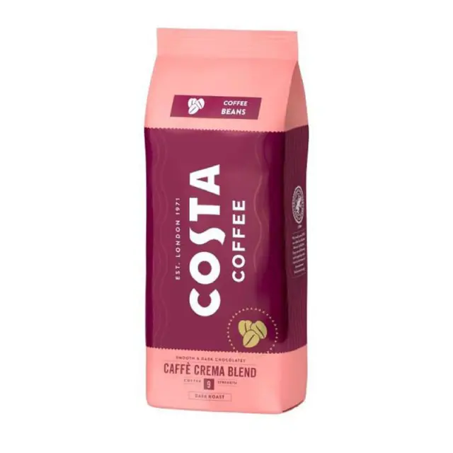 Costa Coffee Crema Blend 1kg Σε Κόκκους