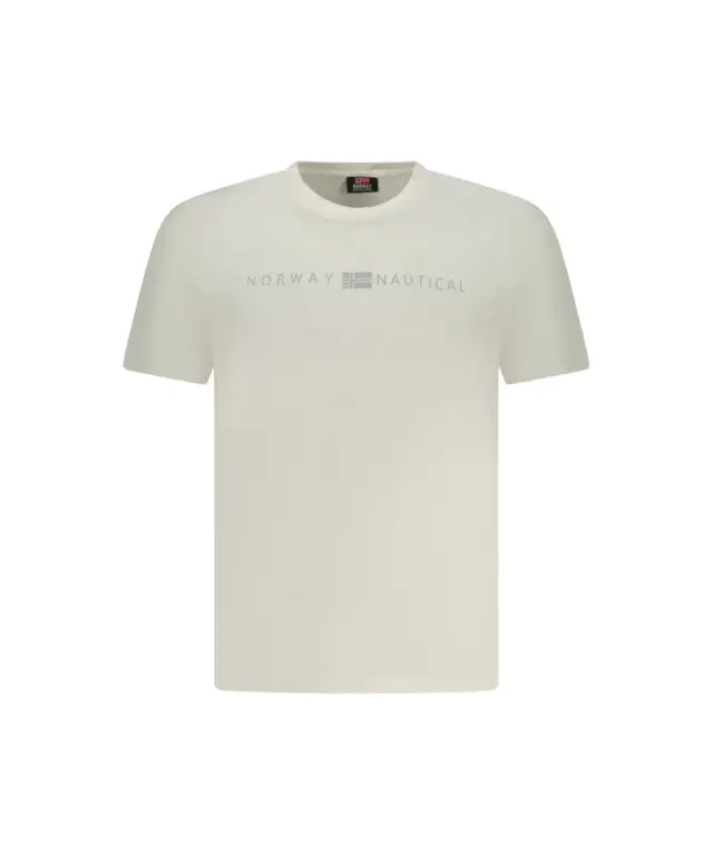 Norway Nautical School - Ανδρικό T-shirt Κοντομάνικο 846011-WHITE Λευκό