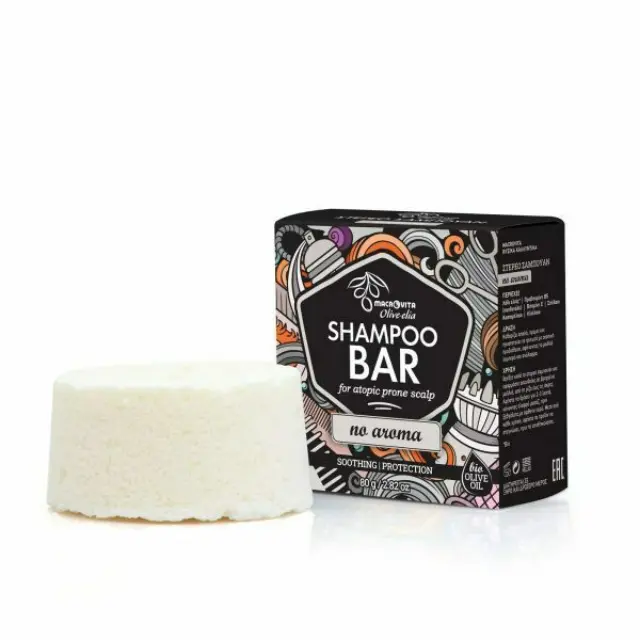 Macrovita Bar Στέρεο Σαμπουάν Βαθύ Καθαρισμού για Όλους τους Τύπους Μαλλιών 80gr