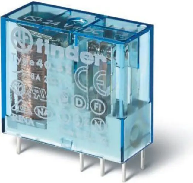 PCB/Plug-in Rel. 5mm.pinning 2CO 8A/12VDC/Agni (40.52.9.012.0000)
