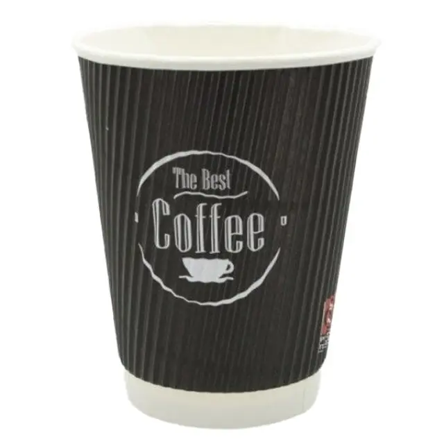 Ποτήρι Χάρτινο Ripple Best Coffee 8oz 25τεμ.