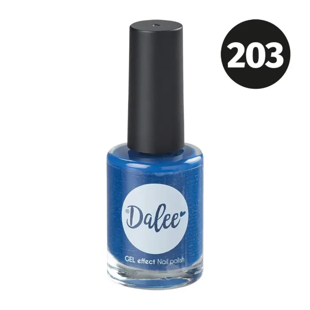 Medisei Dalee Gel Effect Nail Polish Navy Blue No.203, Βερνίκι Νυχιών 12ml