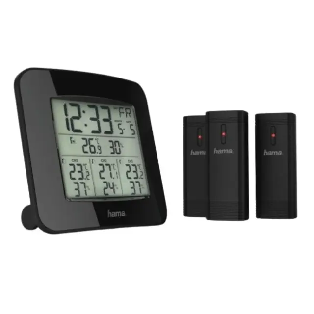 HAMA Weather Station EWS-Trio Black (00166311)