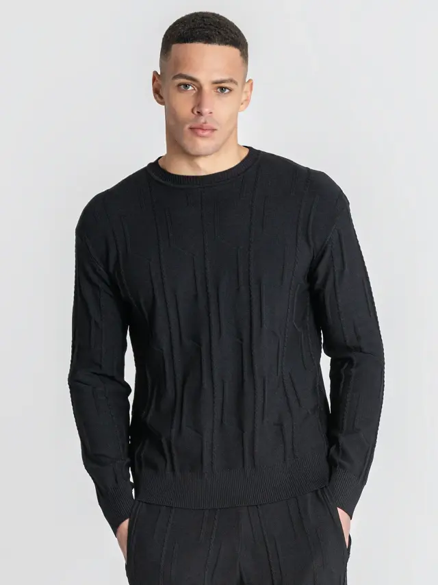 Gianni Kavanagh Ανδρικό G Πλεκτό – Black - M