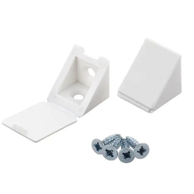 Γωνία Σύνδεσης Μ35x25x25x25mm Πλαστικό Λευκό