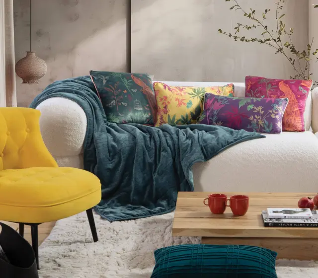 ΔΙΑΚΟΣΜΗΤΙΚΟ ΡΙΧΤΑΡΙ PARADISE 130X180 NEF-NEF HOMEWARE GREEN