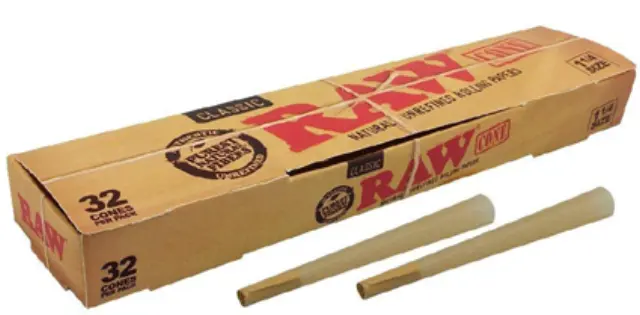 RAW Classic Cone PreRolled Basic - Κώνος Προτυλιγμένος - 32τεμ. - 1¼