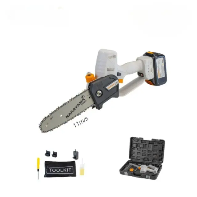 Nakayama Pro EC1550 - Κλαδευτικό Αλυσοπρίονο Μπαταρίας 21V, Brushless, Li-Ion με Λάμα 20cm με Φορτιστή + Μπαταρία 4Ah (1x 4Ah) (055655)