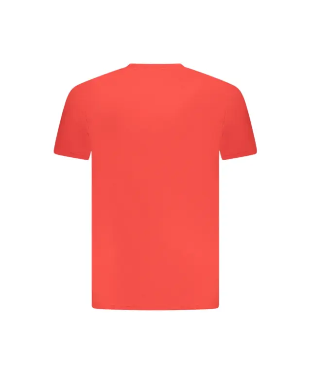Cavalli Class - Ανδρική Μπλούζα T-Shirt Short Sleeve TXT61DJD060-02000 Κόκκινο 2
