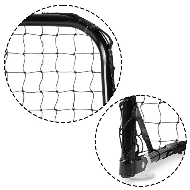 Neo-Sport Τέρματα Ποδοσφαίρου 60x45x25cm Σετ 2τμχ + Δώρο Μπάλα 3