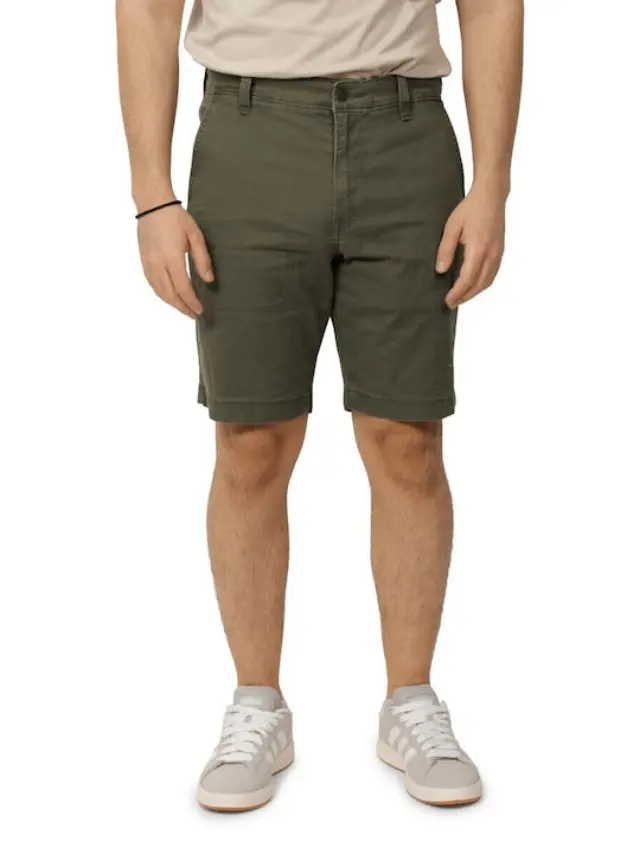 XX CHINO SHORTS II GREYS - KAMBABA COTTON LINEN - 34