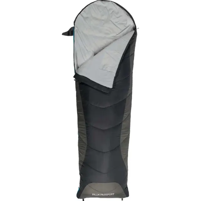 Υπνόσακος OZTRAIL ROMAN PALM PASSPORT Μαύρο/Ανθρακί 180+30x75x55cm 2