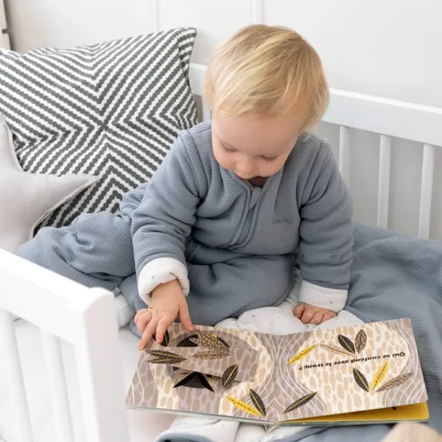 Bemini Magic Bag® 2.5Tog Υπνόσακος Blue Organic Cot.12-24M 12-24 μηνών 2