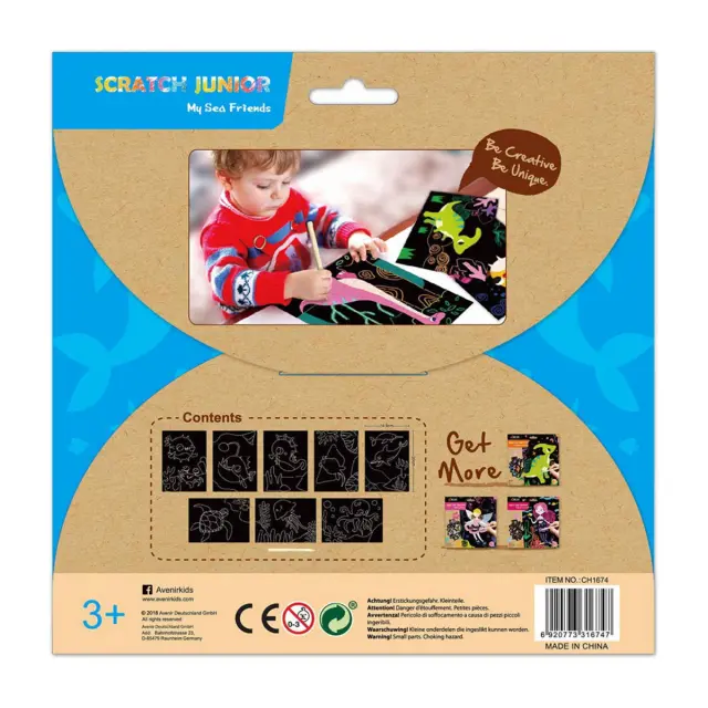 Avenir Scratch Junior Sea Friends Δημιουργική Ζωγραφική Scratch 3+ 2