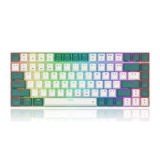 Redragon Gaming Keyboard Singed K678WG-RGB-PRO Redragon Mechanical Red Switches Green (K678WG-RGB-PRO)