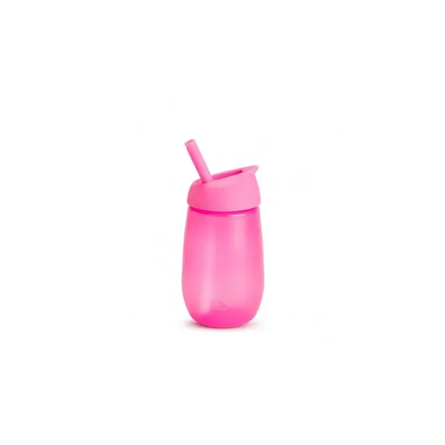 Munchkin | Simple Clean Straw Cup (12m+) Pink 10oz 296ml | 1 τμχ