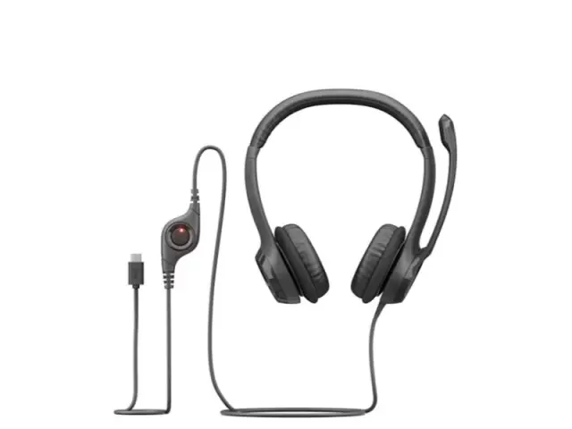 Logitech Headset PC H390 USB-C (981-001576) 2