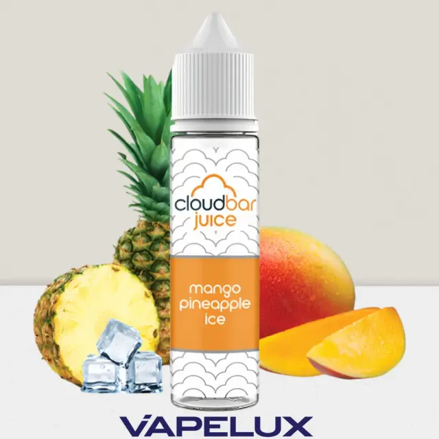 CloudBar Juice Flavor Shots Mango Pineapple Ice 12ml to 60ml