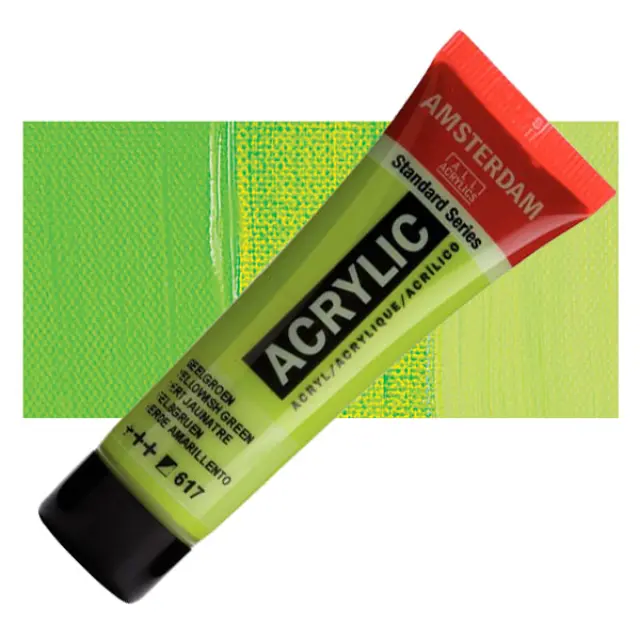 Ακρυλικό Talens Amsterdam 617 Yellowish Green - 20ml