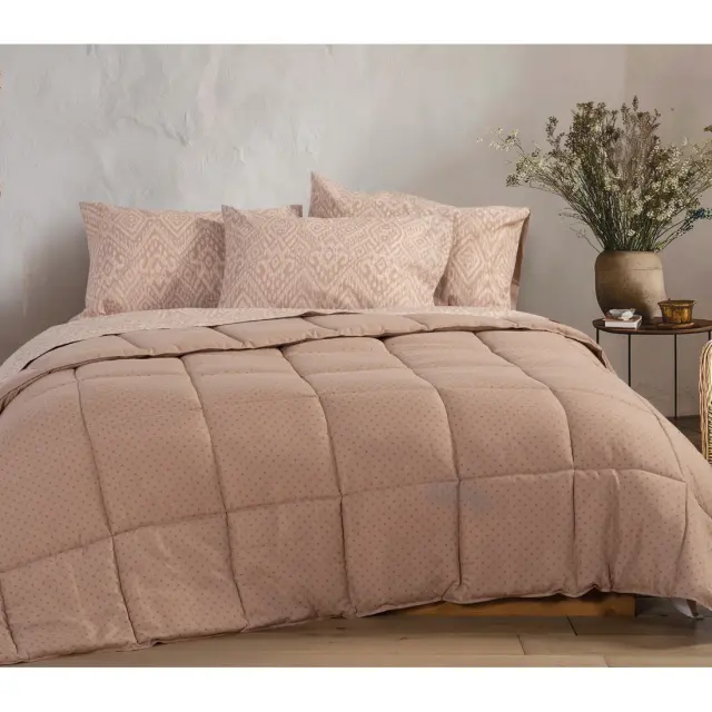Nef-Nef Homeware Πάπλωμα Υπέρδιπλο Hollow Colorfull 240x220 Sangria 3