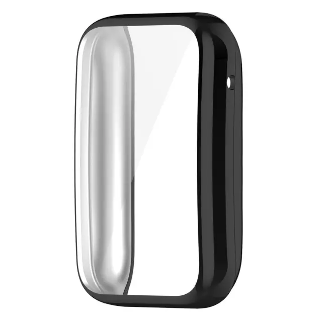 Προστατευτική Θήκη Σιλικόνης για Xiaomι Mi Band 7 Pro - Διάφανο Μαύρο OEM