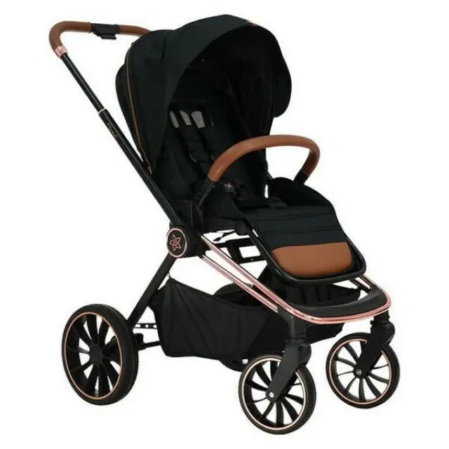 Bebe Stars Πολυκαρότσι Jewel Volcano Black (350-188) Μαύρο 2