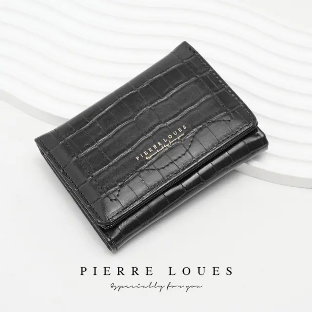 Μικρό Πορτοφόλι Γυναικείο Pierre Loues B13-48 μαύρο - One Size 2