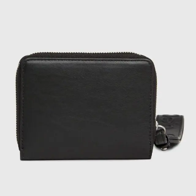 Calvin Klein - Γυναικείο Πορτοφόλι Μεσαίο Gracie Wallet W/Strap K60K611387-BEH Μαύρο 2