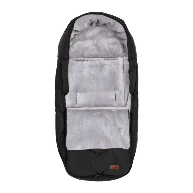 FreeON Nivis Χειμερινός Ποδόσακος Καροτσιού 50x100cm Black 2