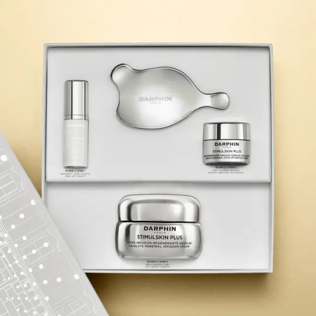 Darphin Promo L’ Definition Stimulskin Plus, Επανορθωτική Κρέμα Προσώπου 50ml & Absolute Renewal Serum, Ορός για Ολική Αντιγήρανση 5ml & Eye Lip Contour Cream, Κρέμα Λείανσης για Μάτια & Χείλη 5ml & Εργαλείο Μασάζ 2
