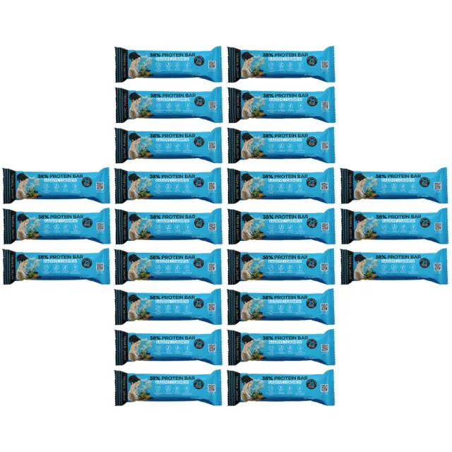 Μπάρες Πρωτεΐνης 38% Κάσιους & Μέλι • Mythic Flavors • Mega Combo 24 τμχ