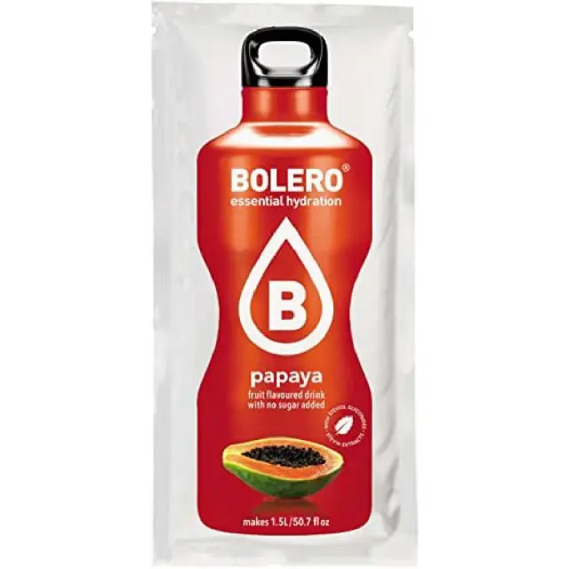 Bolero Stick Papaya Χυμός Σε Σκόνη 12x3gr