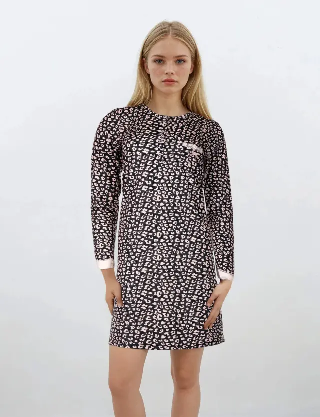 W956 - Type - NIGHTGOWN BLUE LEO - S 2