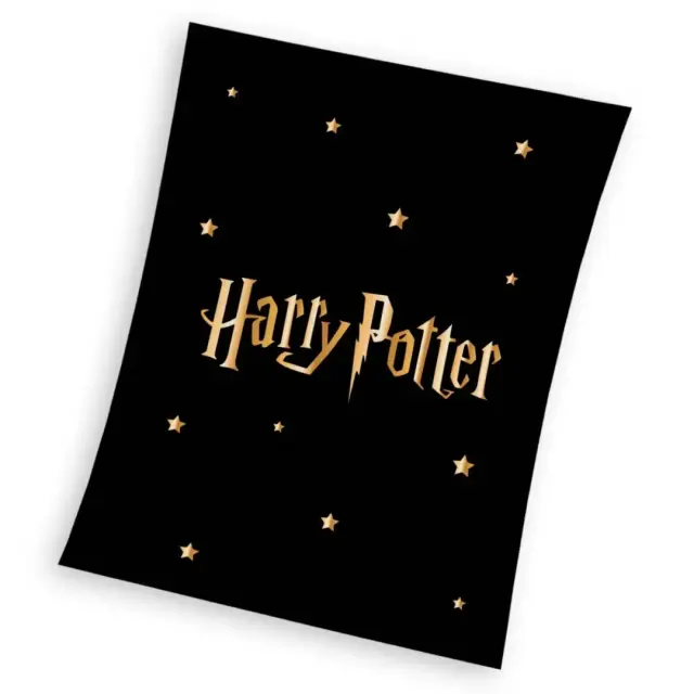 Carbotex Κουβέρτα HARRY POTTER - Logo - Polar Plaid 100% Polyester 130x170cm (219760)
