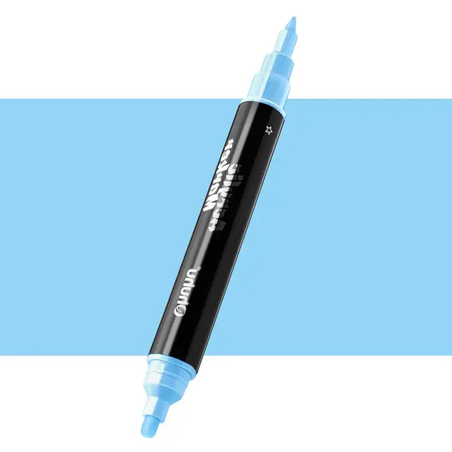 Ohuhu Acrylic Marker με Διπλή Μύτη B343 - Light Blue (OHUHU)