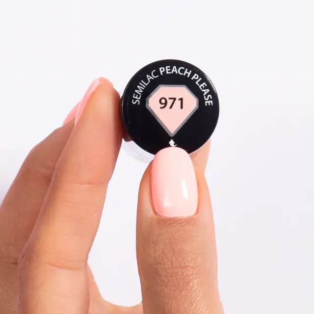 Semilac Ημιμόνιμο Βερνίκι 971 Peach Please 7ml 2